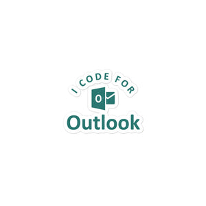 I code for Outlook