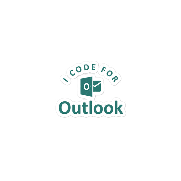 I code for Outlook