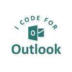 Load image into Gallery viewer, I code for Outlook
