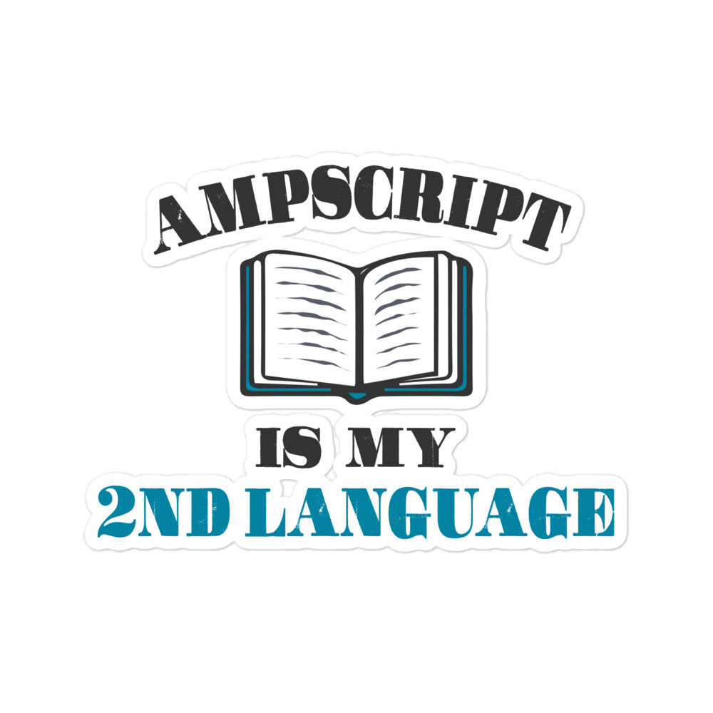 Ampscript is my 2nd Language