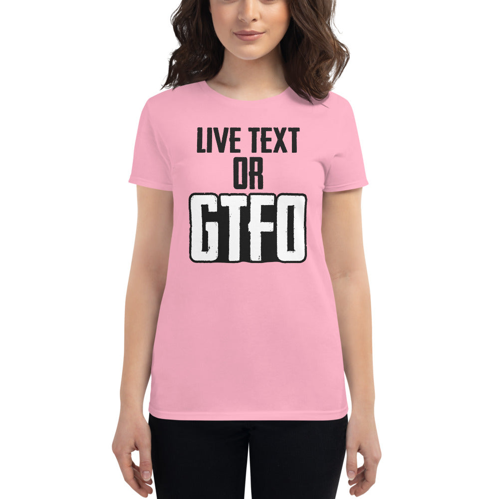 Live Text or GTFO